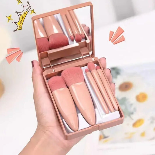 Juego De 5 Brochas De Maquillaje